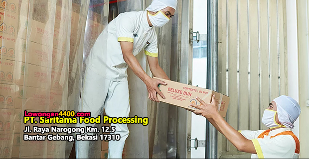 Lowongan Kerja PT. Saritama Food Processing Bekasi