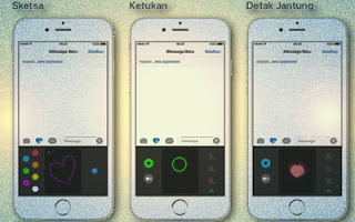 Fitur Efek Digital Touch di Layanan iMessage