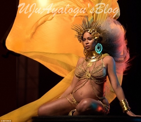 Sexy Mama!!! Pregnant Beyonce Debuts Her Baby Bump as She Slays in Stunning Performance at the Grammy Awards (Photos)