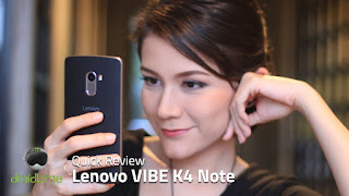 Lenovo VIBE K4 Note Video Review Indonesia