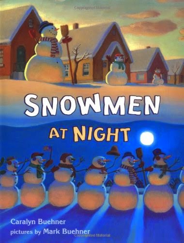 http://www.amazon.com/Snowmen-at-Night-Caralyn-Buehner/dp/0803725507/ref=sr_1_1?s=books&ie=UTF8&qid=1422750857&sr=1-1&keywords=snowmen+at+night