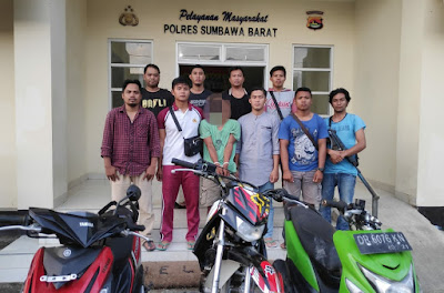 Polisi Tangkap Pemuda Pencuri Motor