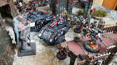 Warhammer 40k battle report: Black Templars vs Tzeentch Daemons