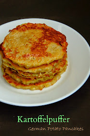 Kartoffelpuffer, Kartoffenkuche,Reibekuchen,German potato pancakes