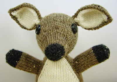 fawn, deer, doe, pattern, knit picks, three sizes, woodland, knit, toy, stuffed