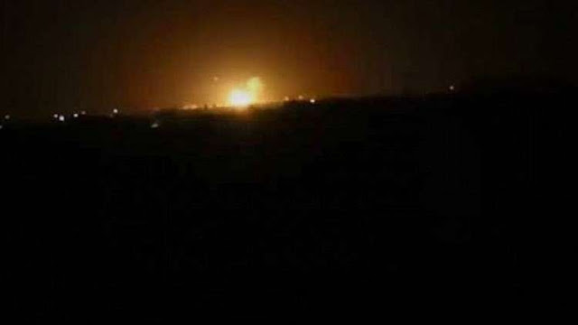  سقوط صاروخين إسرائيليين في محيط مطار دمشق الدولي