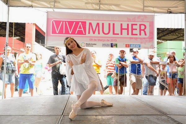 Viva Mulher movimentou a segunda-feira no Moda Center Santa Cruz