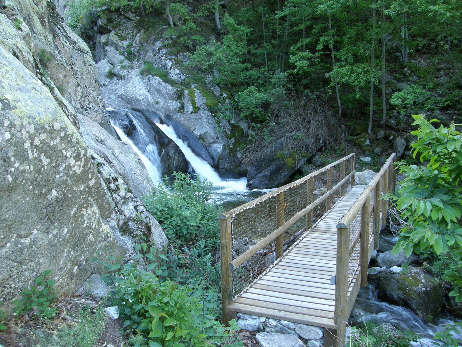 Vernet les Bains col de Llavent Cascades des Anglais