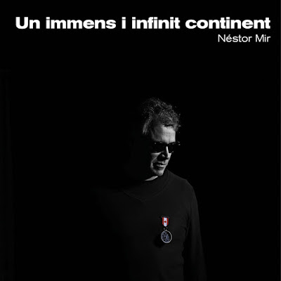 Portada del disc "Un immens i infinit continent" de Néstor Mir (2020)