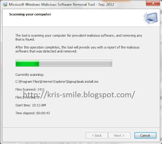 Windows Malicious Software Removal Tool (mrt.exe) 1