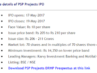 PSP Projects IPO:  Should you invest?