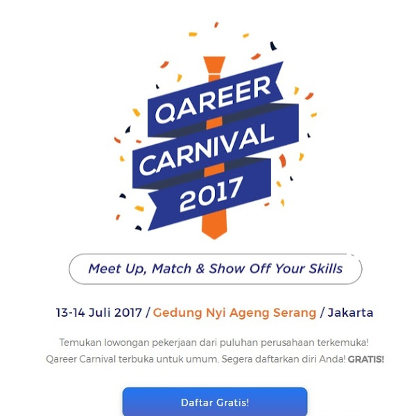 Match Your Skill and Career at Qareer Carnival 2017