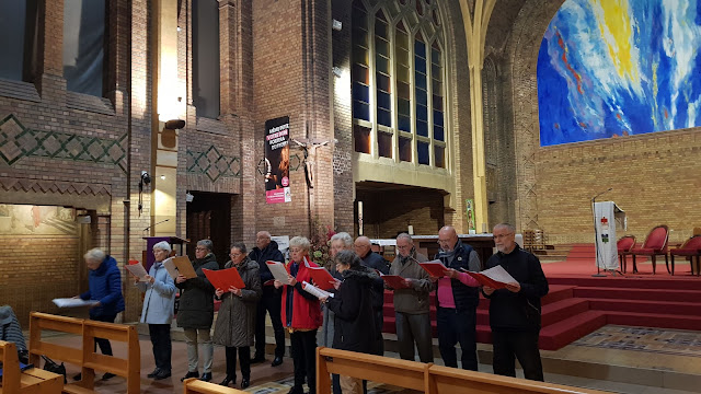 Important de se synchroniser avec l'orgue, même si c'est un peu loin ( et qu'on n'a pas de micro)