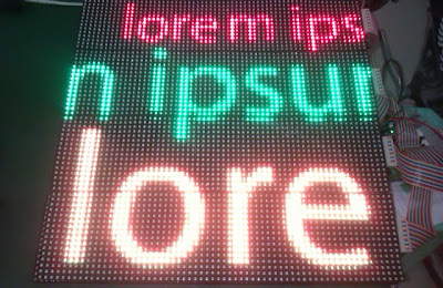 Led flexible Screen,led display