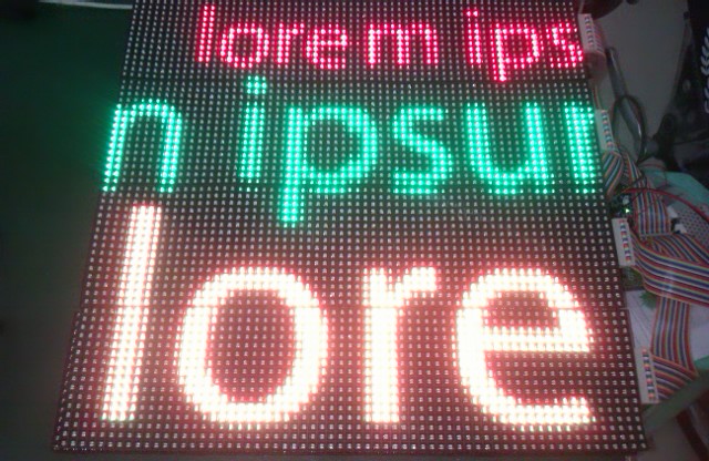 flexible Led message board