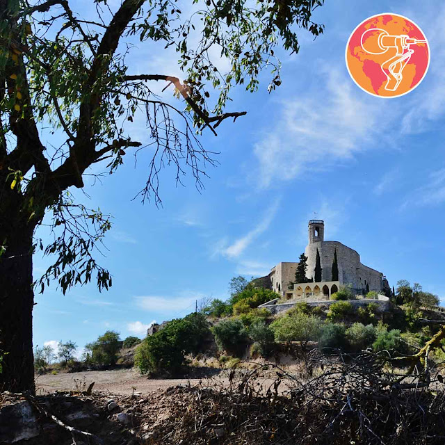 Pueblo medieval en Lleida Lérida