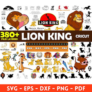 The Lion King mega big bundle svg png clipart vector hakuna matata for Cricut Files