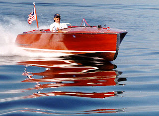 wooden classic boat