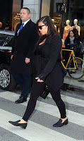 Kim Kardashian strolling in Paris