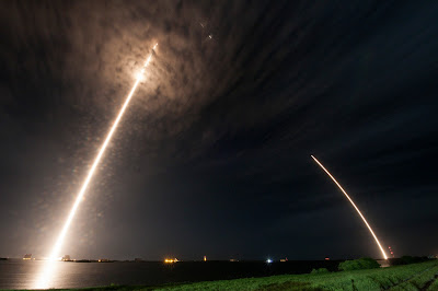 Space X launch and landing