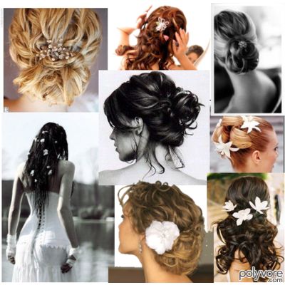 Since these weddings are frequently outdoors you will need a hairstyle that 