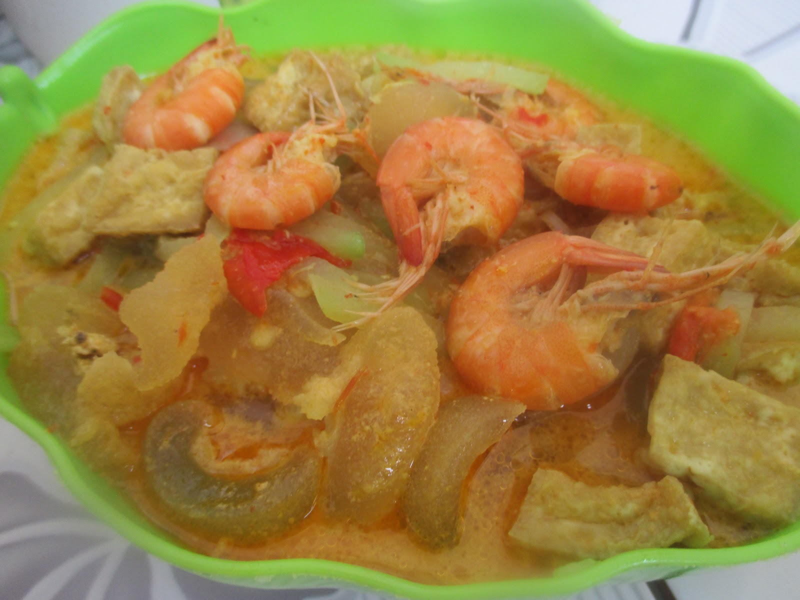 Resep dan Cara Membuat Lodeh Cecek, Labu Siam dan Udang ...