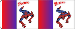 Spiderman Party, Free Printable  Labels.