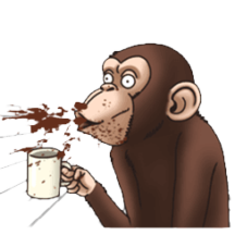 Emoticon Lucu Gambar Monyet PNG