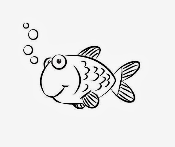 Cute Best Fish Drawing HD Wallpaper Free