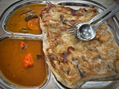 Al Mubin Restaurant, honey mushroom prata