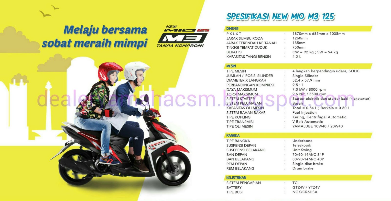 Gambar Sepeda Motor Mio M3 Cw Terupdate  Gentong Modifikasi