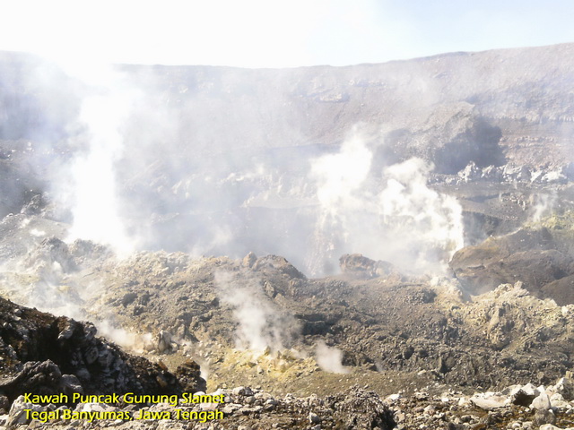 pemandangan gunung  slamet  Foto Dunia Alam Semesta INDONESIA