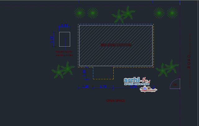 Rural study in AutoCAD