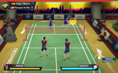 Badminton Jump Smash 2014 Game