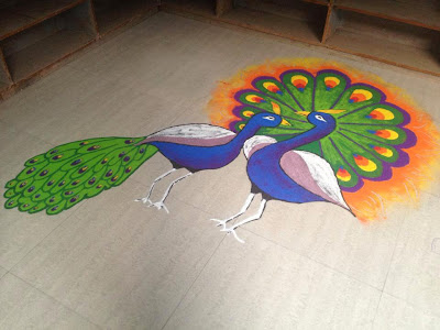 beautiful rangoli