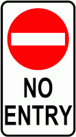 No Entry