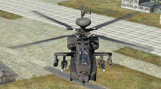 ArmA2 AH-64D アパッチ・ロングボウアドオンの新しいモデルとテクスチャの開発中画像がリリース