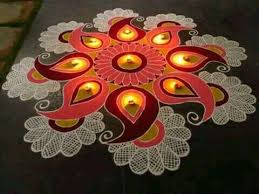 Flower Rangoli Kolam