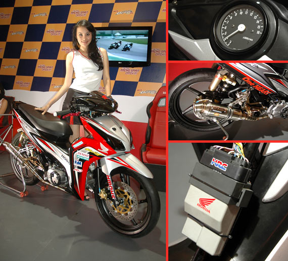Spirit of racing was deliberately planted by PT Astra Honda Motor AHM on
