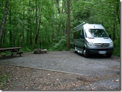 My site at Elizabeth Furnace Family Campground! Great site!