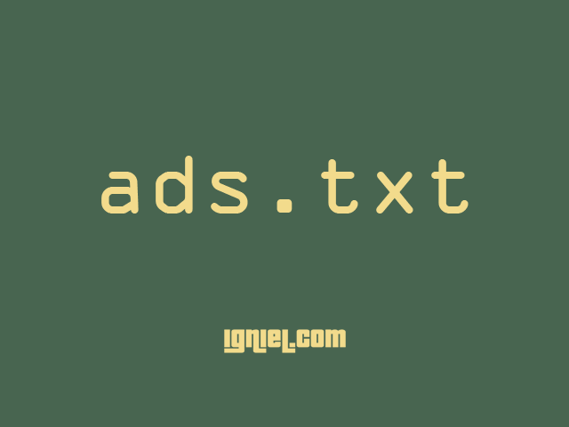 Cara Memasang ads.txt AdSense di Blogger