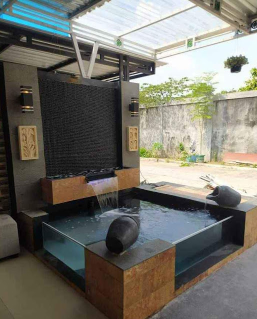 Kolam koi kaca Kolam koi kaca