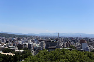 a panoramic view of Kumamoto City