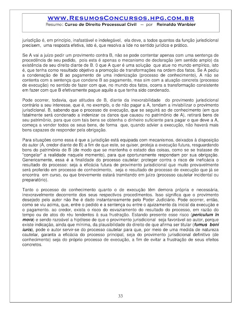 APOSTILA DIREITO PROCESSUAL CIVIL PDF