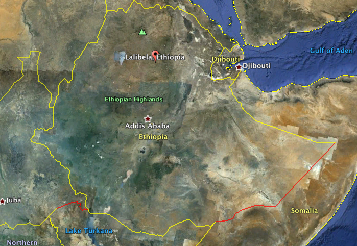  Ethiopia  Map  Google  Earth 