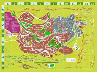 Mapa de Cazorla.