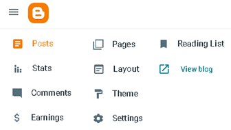 Dashboard Blogger dasbor-blogger