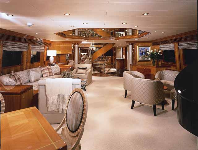 Luxury Yacht Interior