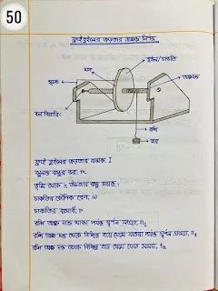 এইচ এস সি পদার্থবিজ্ঞান ১ম পত্র নোট |একাদশ-দ্বাদশ শ্রেণির পদার্থবিজ্ঞান ১ম পত্র নোট সম্পূর্ণ বই     