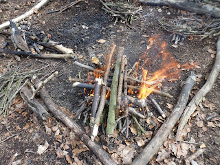 forest schools fire lighting skills